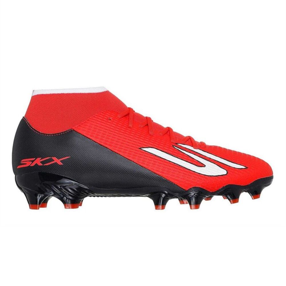 Skechers Mens SKX_2 Academy Firm Ground Football Boots / Red/Black